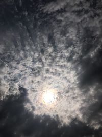 Low angle view of sky