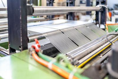 Low section of man working at workshop