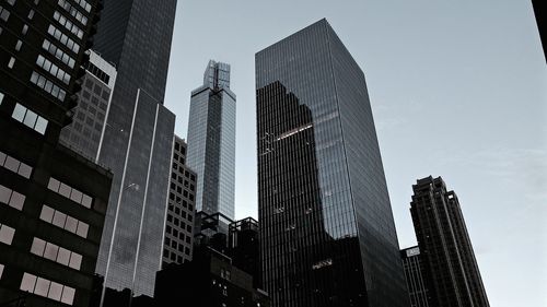 Low angle view of modern building