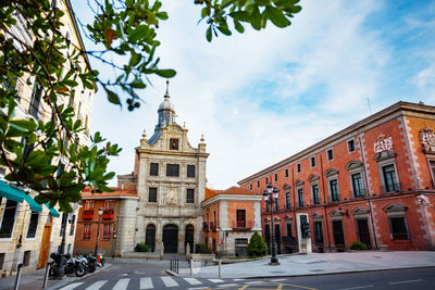 Low angle view of historical building