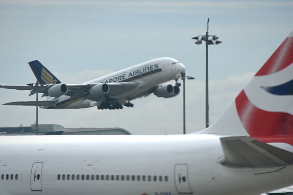 transportation, mode of transport, airplane, air vehicle, travel, sky, part of, flying, journey, nautical vessel, on the move, aircraft wing, cropped, car, land vehicle, day, cloud - sky, outdoors, mid-air, blue