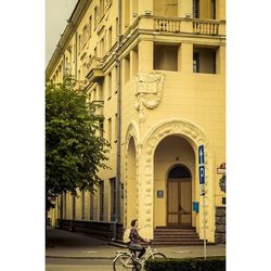 Facade of building