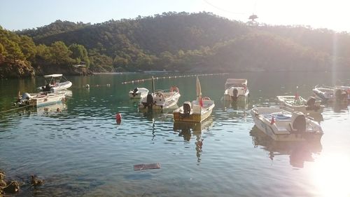 Group of people in the lake