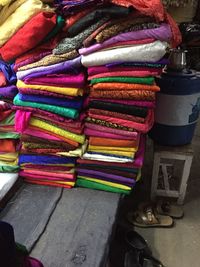 Full frame shot of market stall for sale