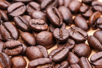 Full frame shot of coffee beans