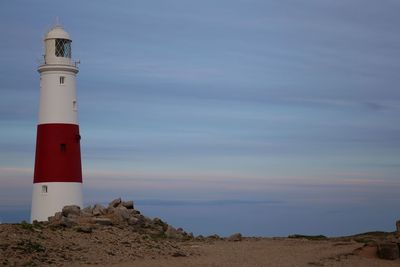 Lighthouse on beach