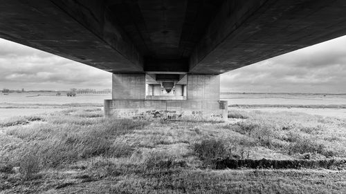 Bridge over field