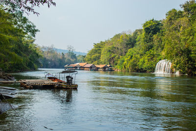 Scenic view of river