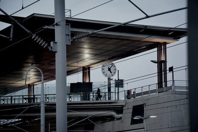 Low angle view of built structure against sky