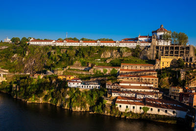 The historical monastery of serra do pilar and the town of vila nova de gaia