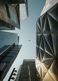 Low angle view of buildings against sky