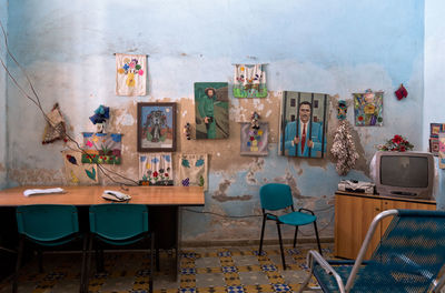 Chairs and table