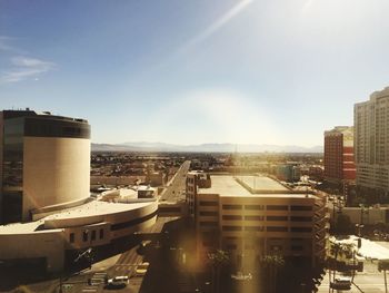 Buildings in city