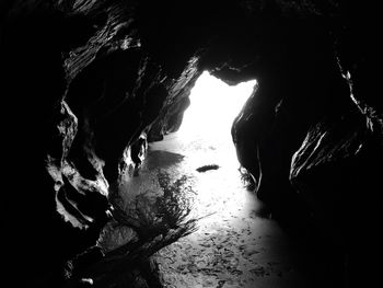 Panoramic view of cave