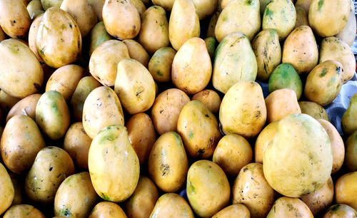 Full frame shot of fruits for sale at market stall