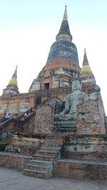 Low angle view of a temple