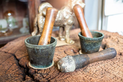 Mortar and pestle