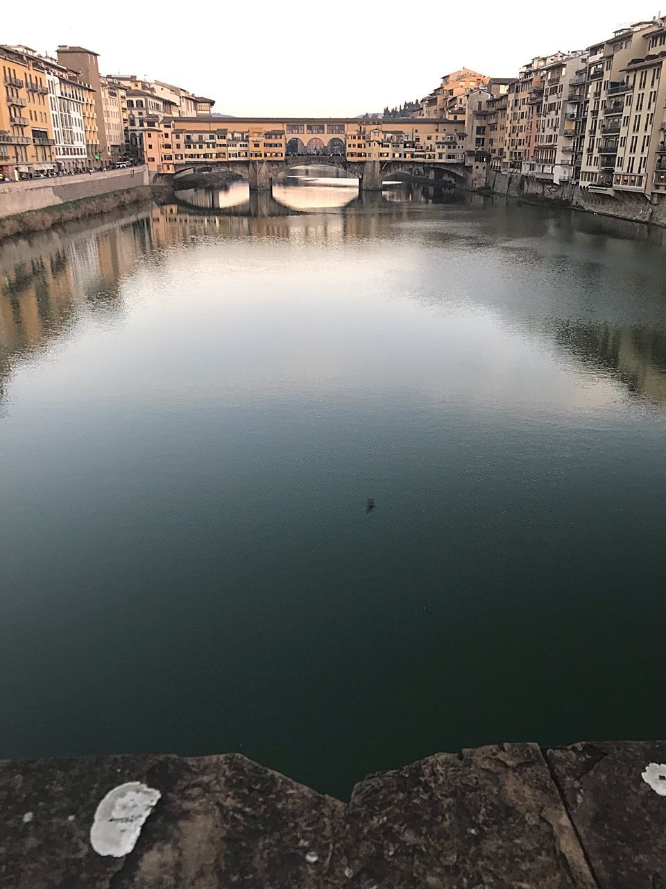 BRIDGE OVER RIVER IN CITY