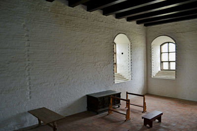 Interior of old building