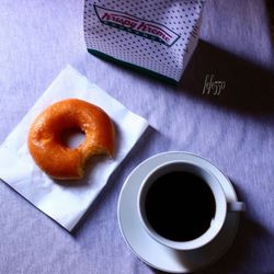 Close-up of coffee cup