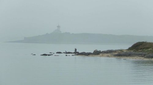 Scenic view of calm sea