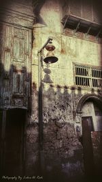 View of old building