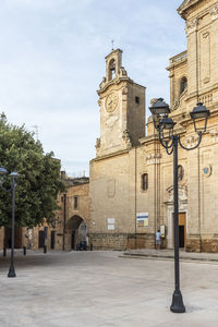 Historic building against sky in city