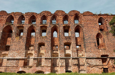 Old ruins of building