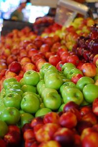 Close-up of food in market