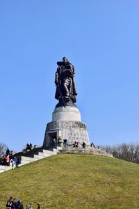 Statue of liberty against clear sky