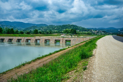 River engineering works for flood protection and hydraulic and reclamation projects 