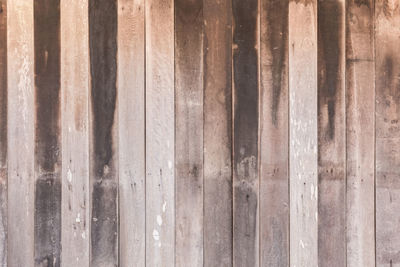 Full frame shot of wooden planks