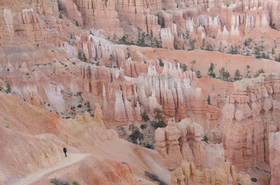 View of rock formation