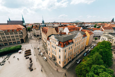 Buildings in town