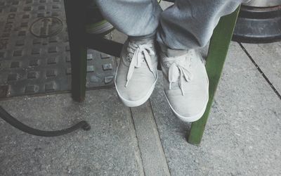 Close-up of shoes
