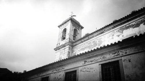 Low angle view of building against sky