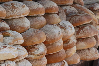 Full frame shot of bread