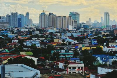 Buildings in city