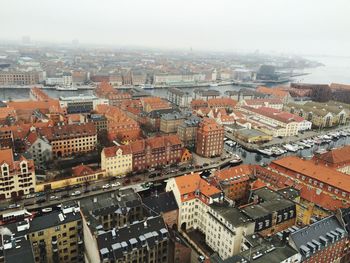 Aerial view of cityscape