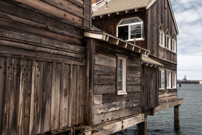 Pier over lake