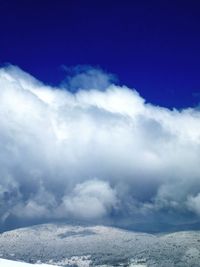 Scenic view of clouds in sky