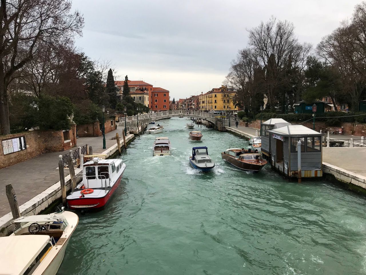 BOATS IN CANAL