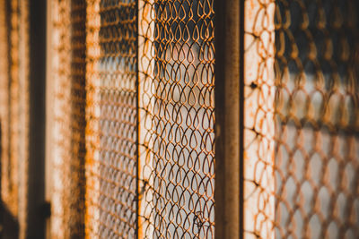 Full frame shot of chainlink fence