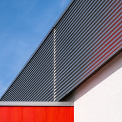 Low angle view of building against sky