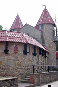 View of old building against sky