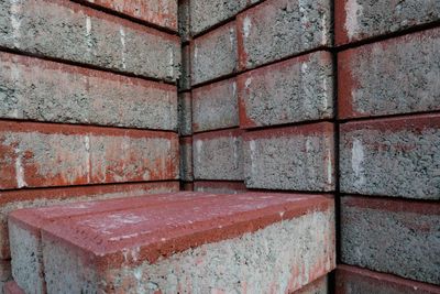 Full frame shot of brick wall