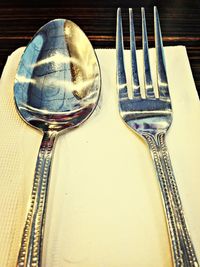 Close-up of food on table