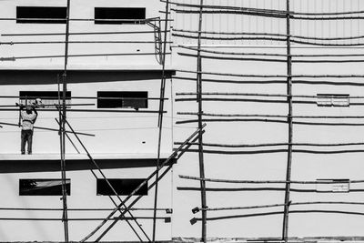 Full frame shot of built structure