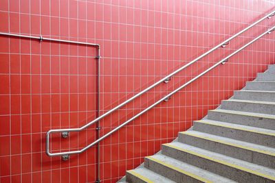 Close-up of stairs