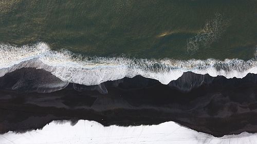 Close-up of water in mountains